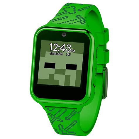 minecraft watch digital|minecraft interactive smart watch.